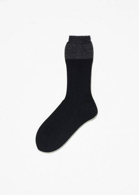 Accessories | Womens Antipast Two-tone Rib Socks Black