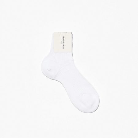 Accessories | Womens Maria La Rosa Cotton Ankle Socks White