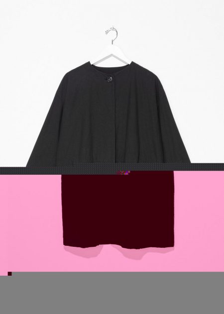 Coats And Jackets | Womens Arts & Science Quilt Combi Light Coat Black