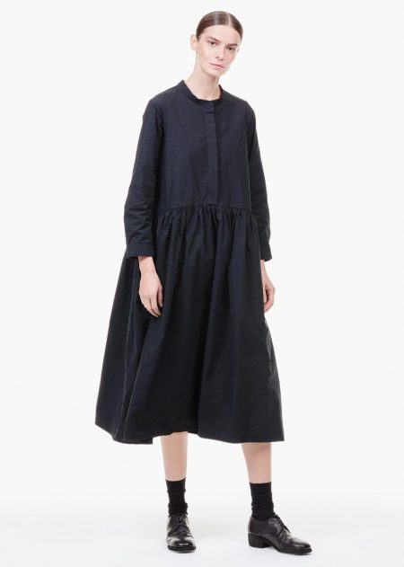 Dresses | Womens Bergfabel Long Sleeve Farmer Dress Black