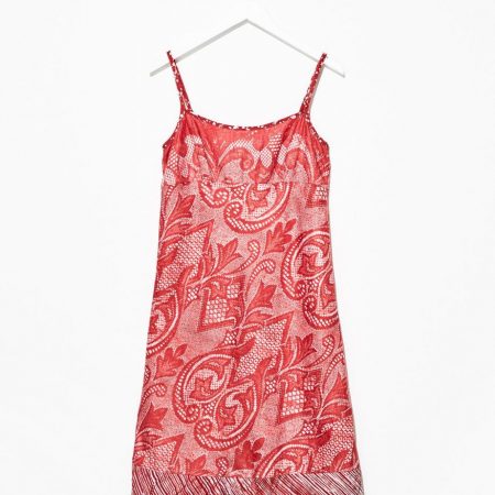 Dresses | Womens Dosa Slip With Twisted Ruffle Gasali Red