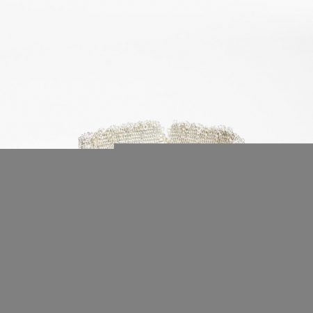 Jewelry | Womens Stephanie Schneider Narrow Textured Bracelet Silver/ Silk
