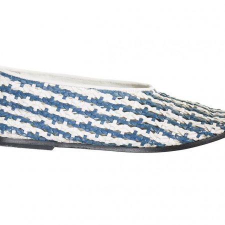 Shoes | Womens Sara Lanzi Flat Shoes White/ Blue