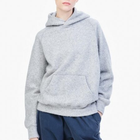Sweaters | Womens Arts & Science Cashmere Hooded Sweatshirt Light Gray