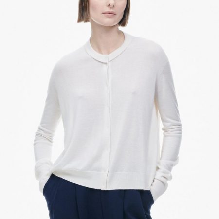 Sweaters | Womens Boboutic Boxy Cardigan Milk