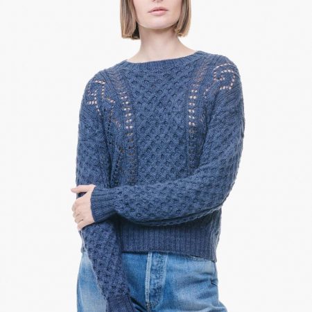 Sweaters | Womens Knitbrary Patterns Sweater Concrete