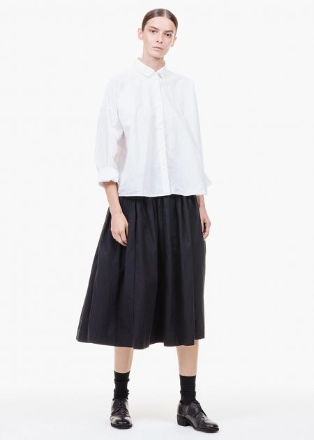Tops | Womens Bergfabel Short Overshirt White